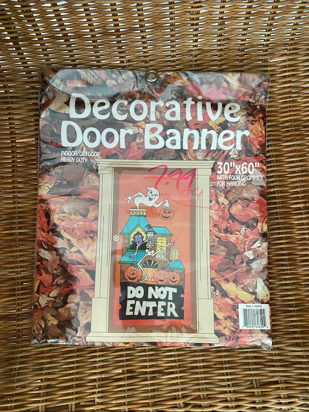 Vintage Halloween Door Banner